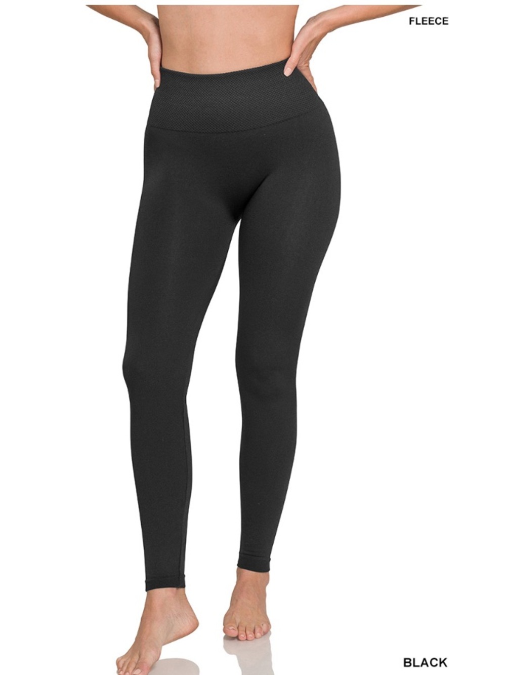 ❤️Zenana black FLEECE HIGH WAIST
LEGGINGS
